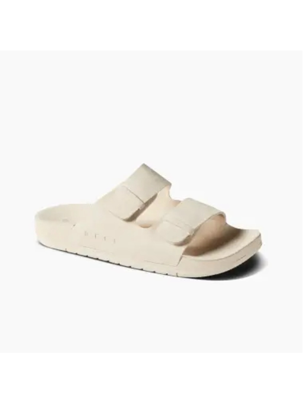 Reef Ojai Two Bar Sandals Womens 9 Beige Suede Comfort Slides Adjustable - Picture 4 of 9